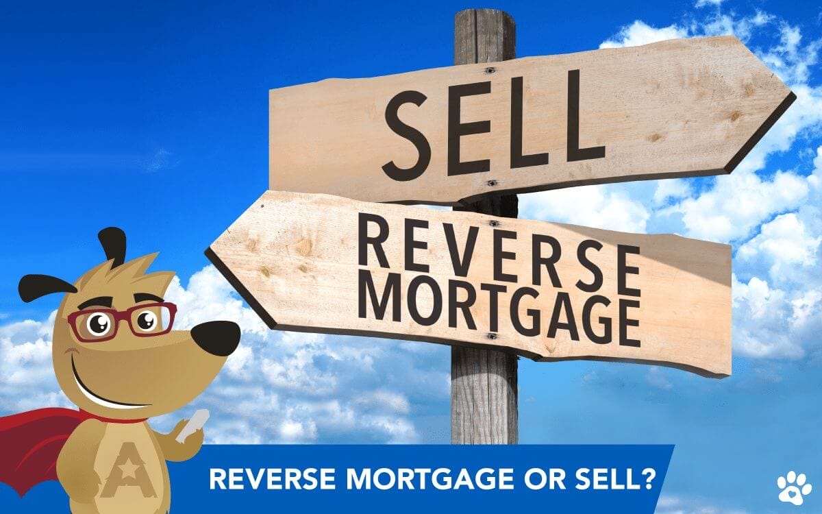 ARLO explaining the advantages of selling home or taking a reverse mortgage