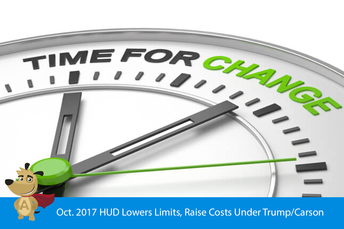 Oct. 2017 HUD Lowers Limits, Raise Costs Under Trump/Carson