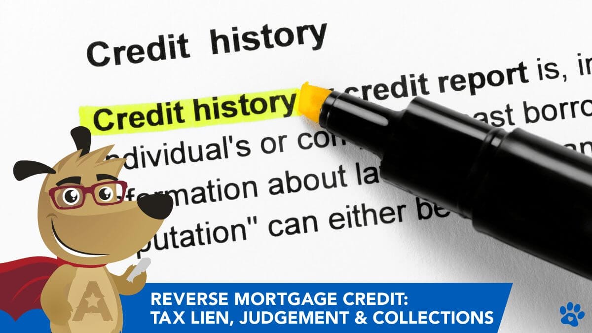 Reverse Mortgage Credit: Tax Lien, Judgement & Collections