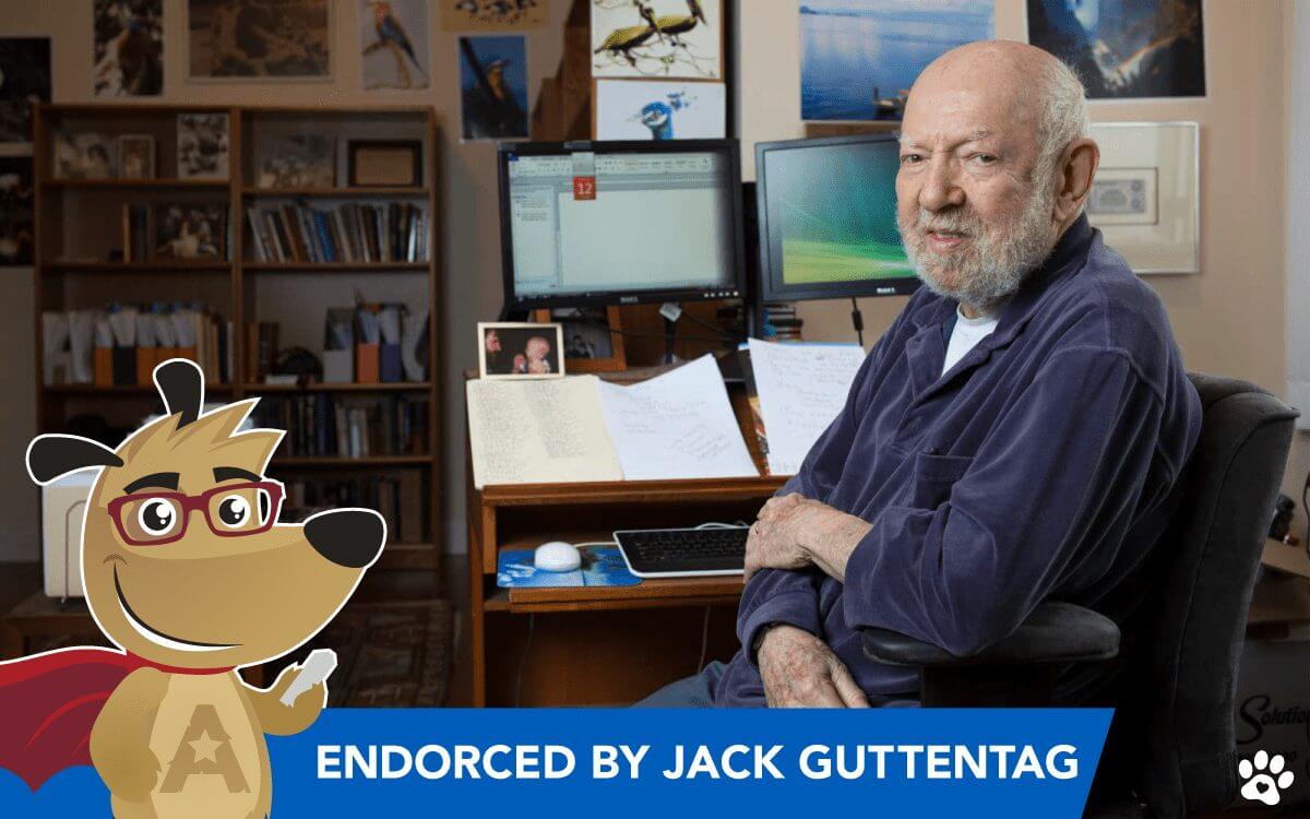 Jack Guttentag at home office