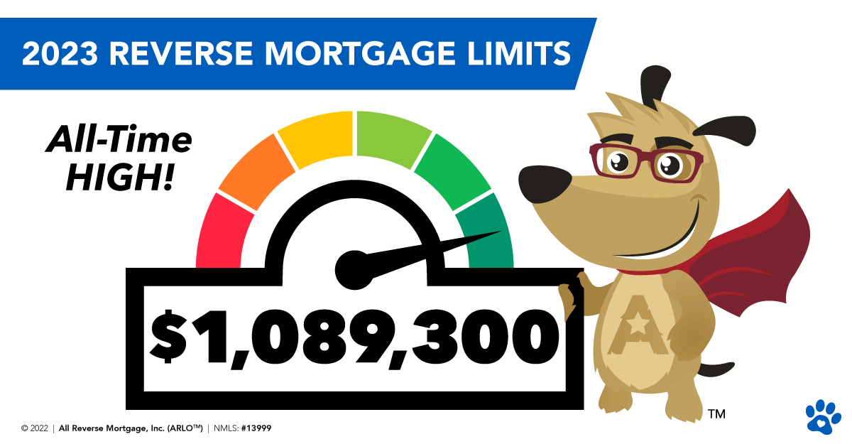 ARLO presenting the all-time high 2023 reverse mortgage limits