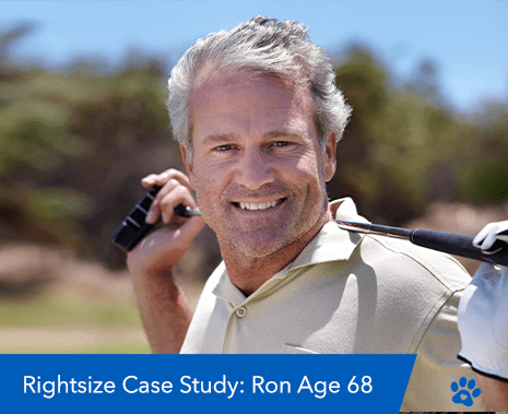 Ron rightsize case study on golf course